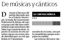 De Músicas y Cánticos